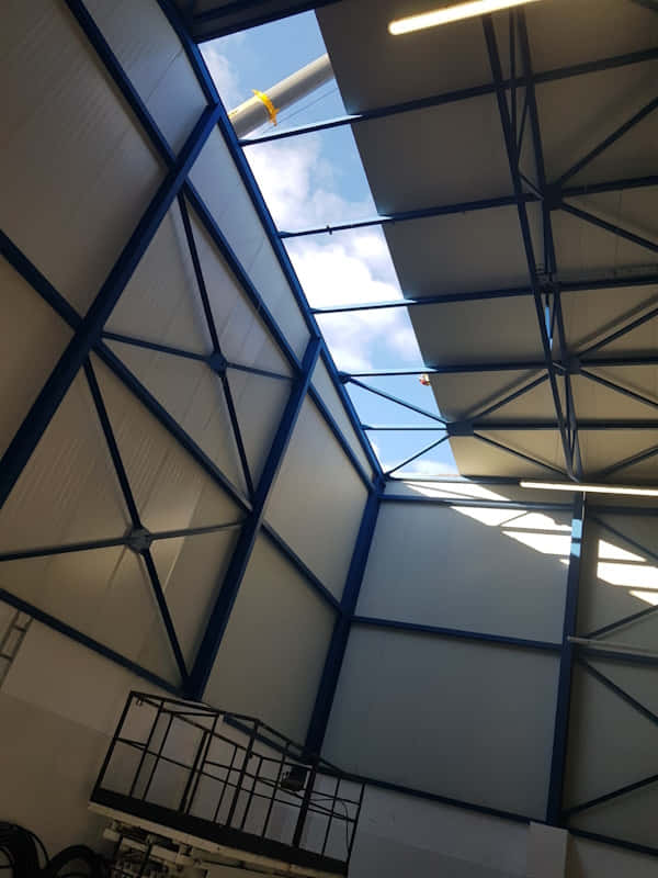 Izgradnja montažne hale 9