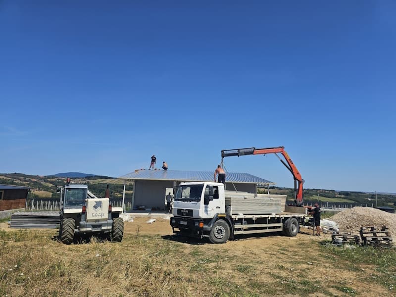 Izgradnja montažne hale 1